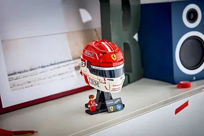 LEGO Formula 1 Ferrari Leclerc Helmet