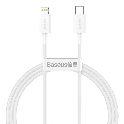 Кабель Baseus Superior Series Fast Charging Data Cable Type-C to Lightning PD 20W 1m Белый