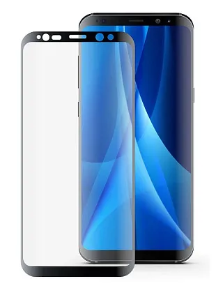 Защитное стекло Tempered Glass Samsung S8 Black