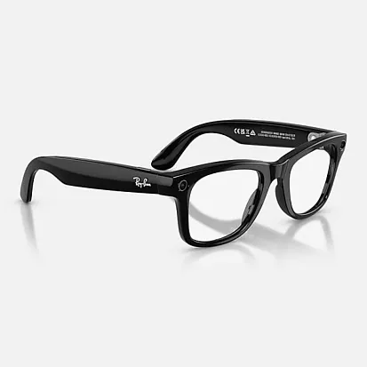 Камера-очки Ray-Ban Meta Wayfarer RW4012 (Gen2) (Shiny Black/Transitions Graph Green) (L)