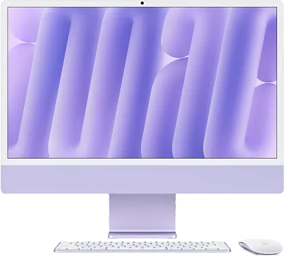 Моноблок Apple iMac 24" (M4, 10C CPU, 10C GPU) 24/512GB Purple (Z1K7)