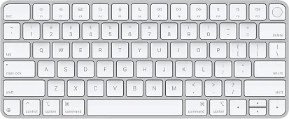 Клавиатура Apple Magic Keyboard Touch ID (White)