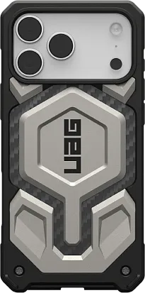 Чехол Uag Monarch Pro для iPhone 17 Pro Max (Titanium)