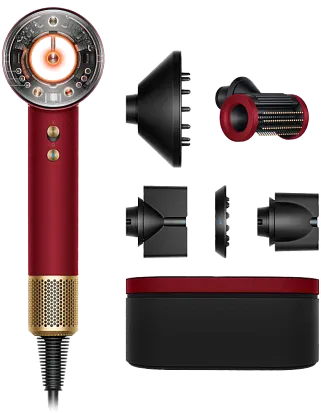 Фен Dyson Supersonic Nural HD16 (Red Velvet/Gold)