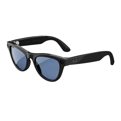 Камера-очки  Ray Ban Meta Skyler RW4010 (Gen1) (Shine Black/Transitions Cerulean Blue) (M)