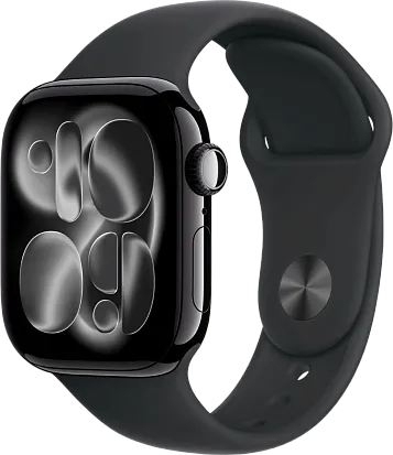 Часы Apple Watch Series 11 42mm Jet Black (Sport Band Black) M/L