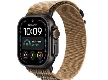 Часы Apple Watch Ultra 4 49mm Titanium Black Alpine Loop (Desert)  Small