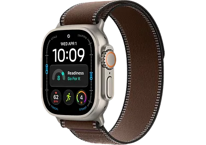 Часы Apple Watch Ultra 4 49mm Titanium Natural Trail Loop (Dark Umber) M/L