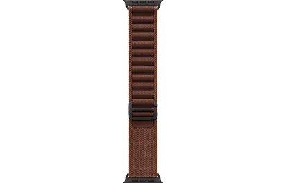 Часы Apple Watch Ultra 4 49mm Titanium Black Alpine Loop (Burgundy) Large
