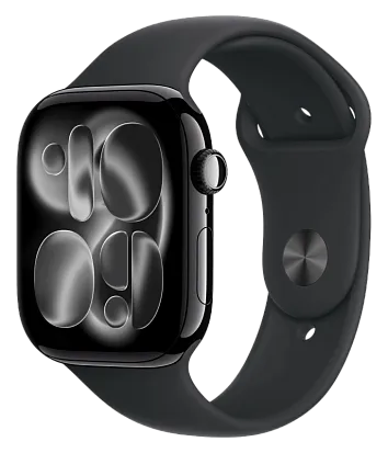 Часы Apple Watch Series 11 46mm Jet Black (Sport Band Black) M/L