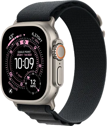 Часы Apple Watch Ultra 3 49mm Titanium Natural (Alpine Loop Black) M/L