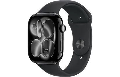 Часы Apple Watch Series 11  42mm Jet Black (Sport Band Black) S/M