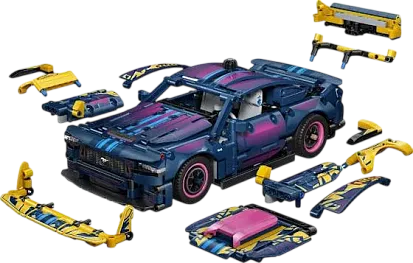LEGO Technic Custom Garage Ford Mustang GT