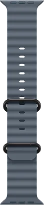 Часы Apple Watch Ultra 3 49mm Titanium Black (Ocean Band Anchor Blue) S/M