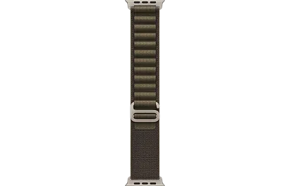 Часы Apple Watch Ultra 4 49mm Titanium Natural Alpine Loop (Dark Olive) Small