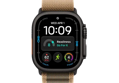 Часы Apple Watch Ultra 4 49mm Titanium Black Alpine Loop (Desert)  Small