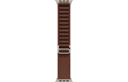 Часы Apple Watch Ultra 4 49mm Titanium Natural Alpine Loop (Burgundy) Large