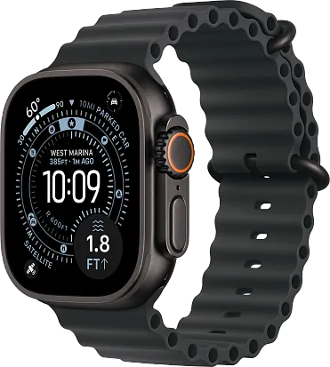 Часы Apple Watch Ultra 3 49mm Titanium Black (Ocean Band Black) M/L