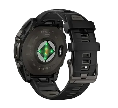 Умные часы Garmin Fenix 8 47mm Sapphire Carbon Gray (DLC Titanium)