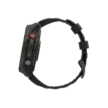 Часы Garmin Fenix 8 Pro 51mm AMOLED Sapphire Carbon Gray DLC Titanium Black / Pebble Gray