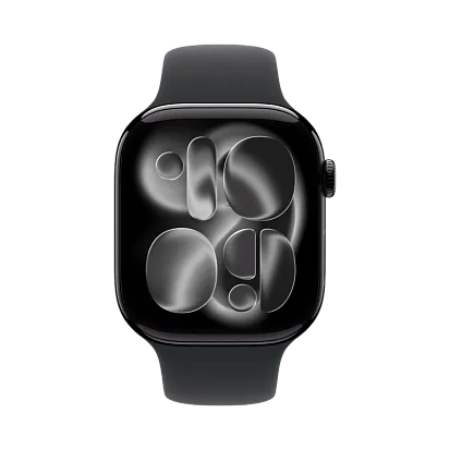 Часы Apple Watch Series 11 46mm Jet Black (Sport Band Black) M/L