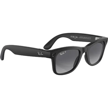 Камера-очки Ray-Ban Meta Wayfarer RW4006 (Gen1) (Matte Black/Polar Gradient Graphite) (M)