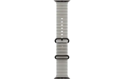 Часы Apple Watch Ultra 4 49mm Titanium Black Ocean Band (Translucent Gray)