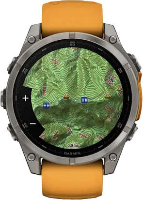 Умные часы Garmin Fenix 8 47mm (Sapphire Graphite DLC Titanium)