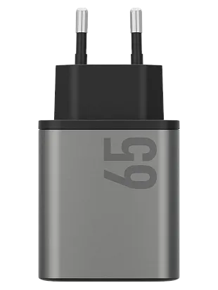 Адаптер питания Energea AMPCHARGE Gan 65W (Gray)
