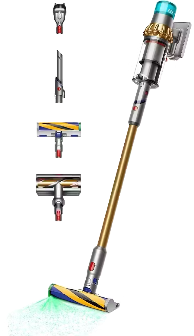 Беспроводной пылесос Dyson V15 (SV47) Detect Absolute (Gold)