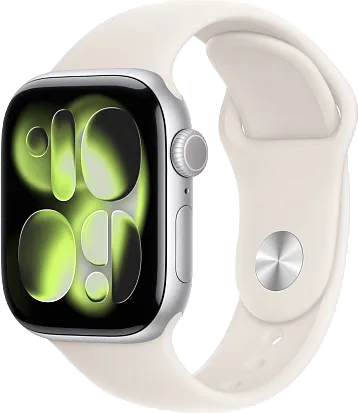 Часы Apple Watch Series 11 46mm Silver (Sport Band Light Blush) M/L